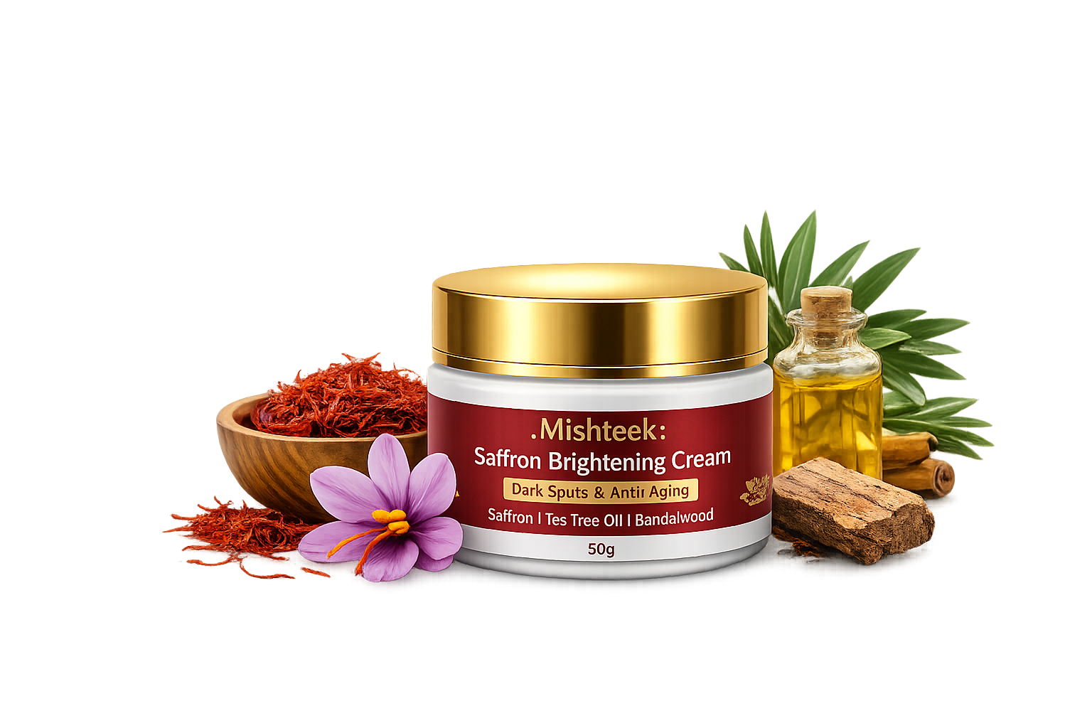 Mishteek Saffron Brightening Cream