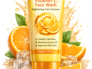 Vitamin C face wash for glowing skin Mishteek Organics