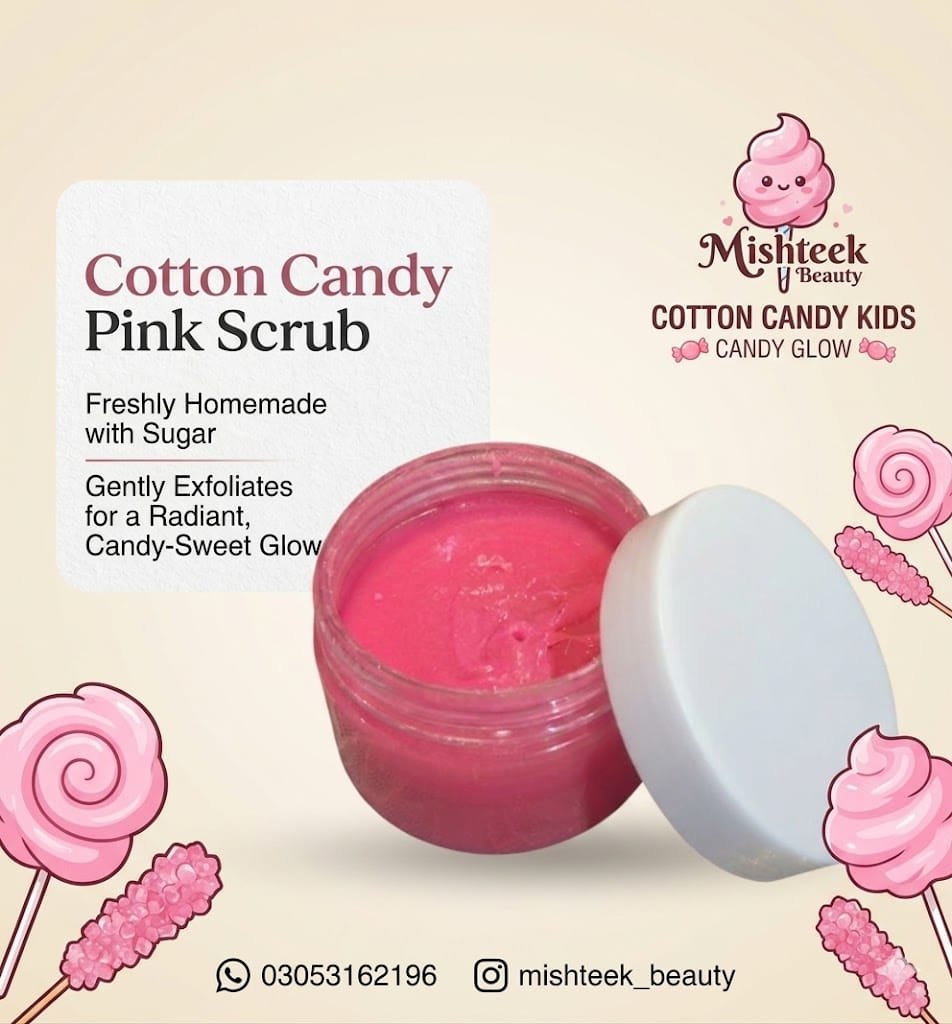 Cotton Candy Scrub